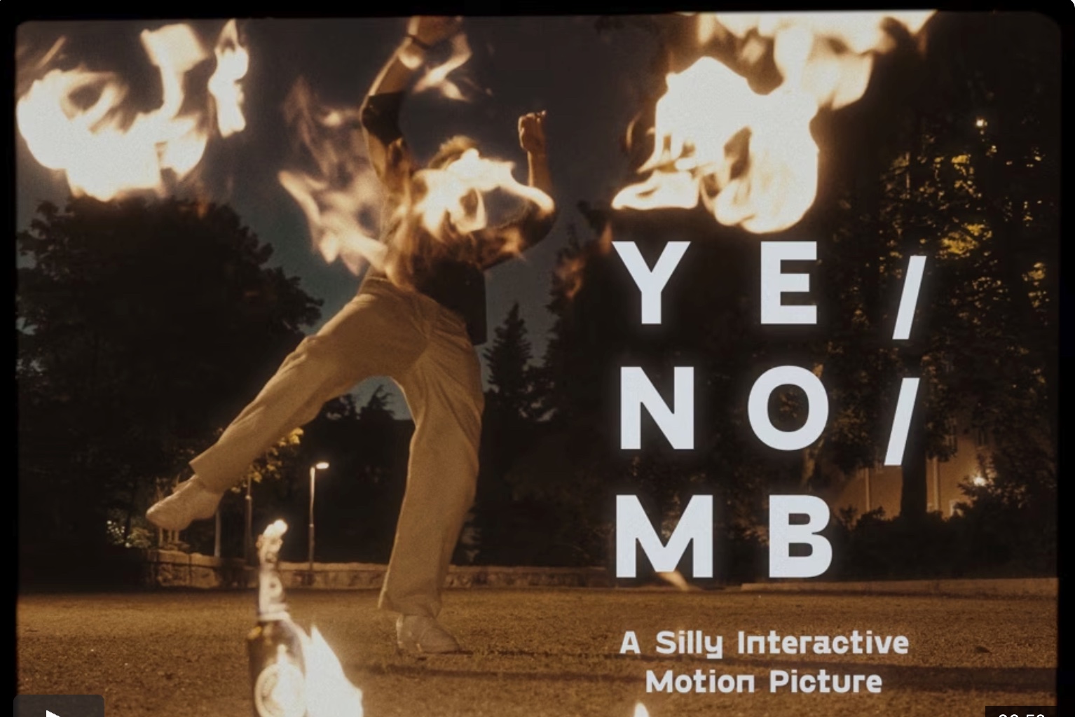 YE/NO/MB interactive film thumbnail - Kino Kabaret Helsinki